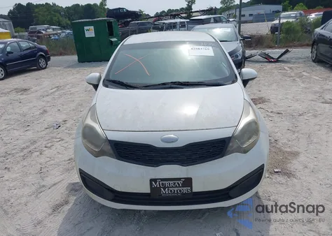 2013 Kia Rio Lx from USA, damaged, VIN KNADM4A30D6240025